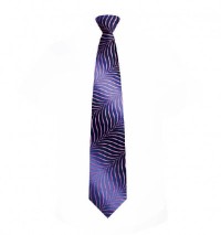 BT003 order business tie suit tie stripe collar manufacturer side view